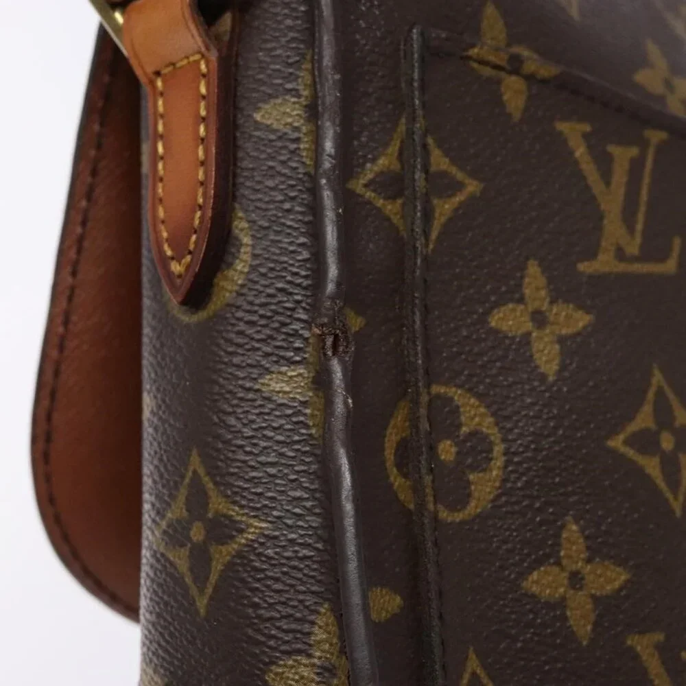 Authentic LOUIS VUITTON Monogram Saint Cloud MM Shoulder Bag M51243 LV - Picture 15 of 16